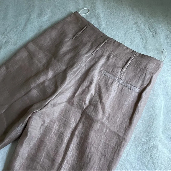 Forte Forte "Iridescent" pants in satiny linen. - Picture 14 of 14